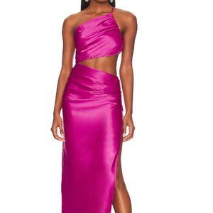 Magenta Maxi Dress Gown